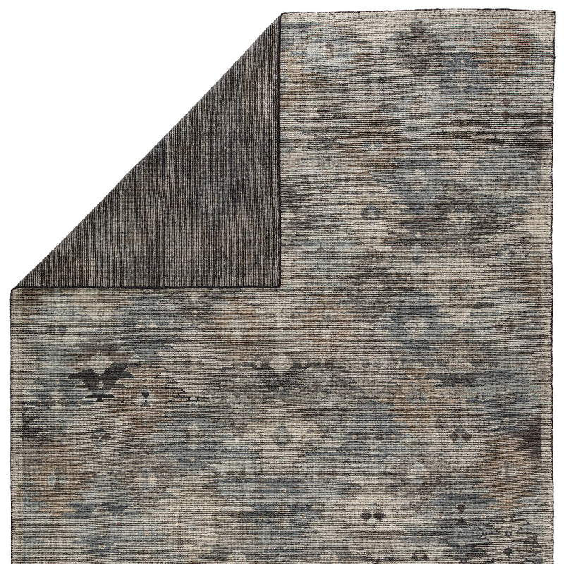 Nakoda Hand-Knotted Tribal Black/ White Rug by Jaipur Living