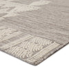 Torsby Handmade Tribal Gray & Ivory Rug