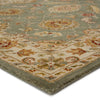 Callisto Handmade Floral Green & Beige Area Rug