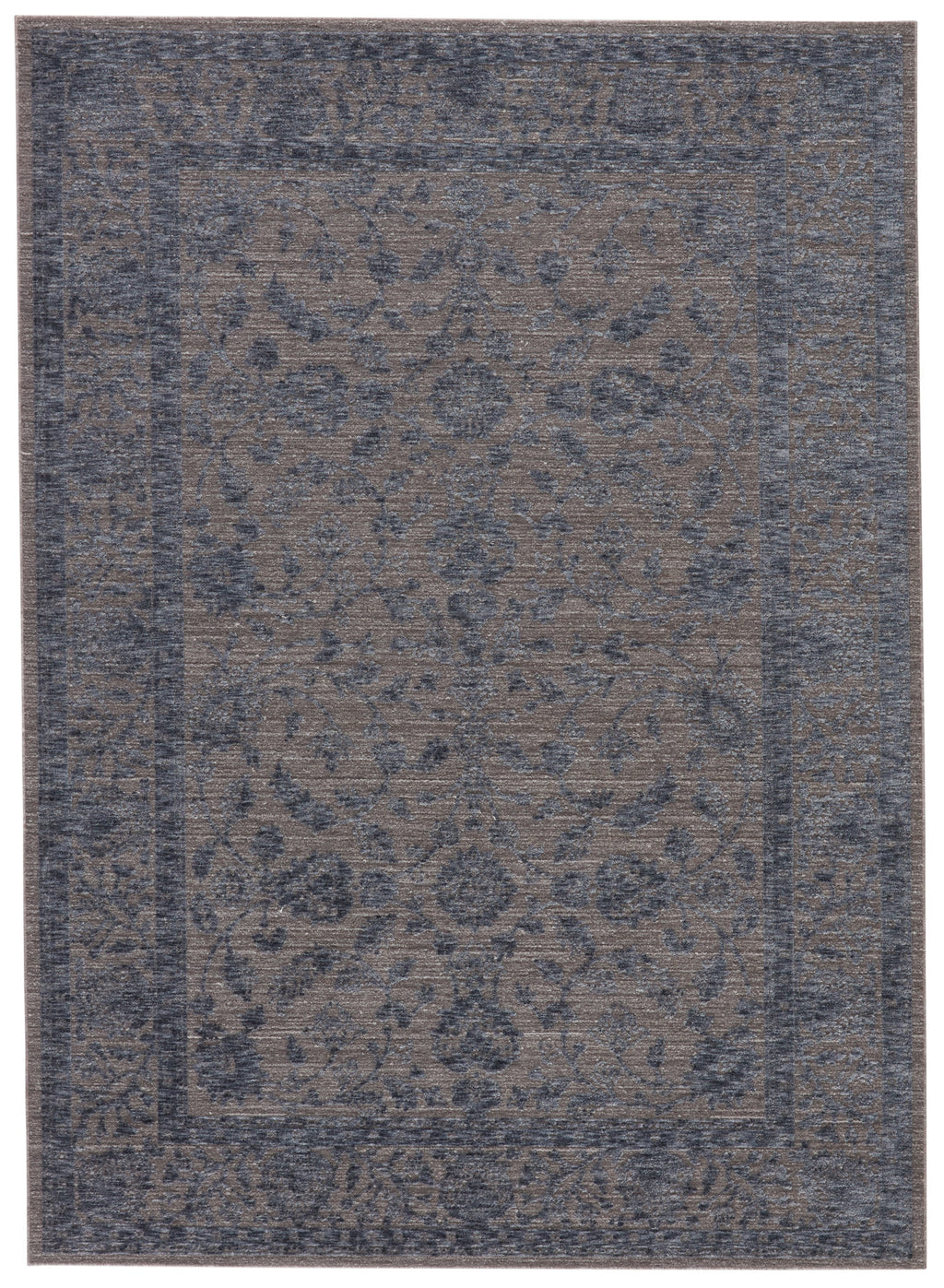 Indio Oriental Rug in Blue & Gray