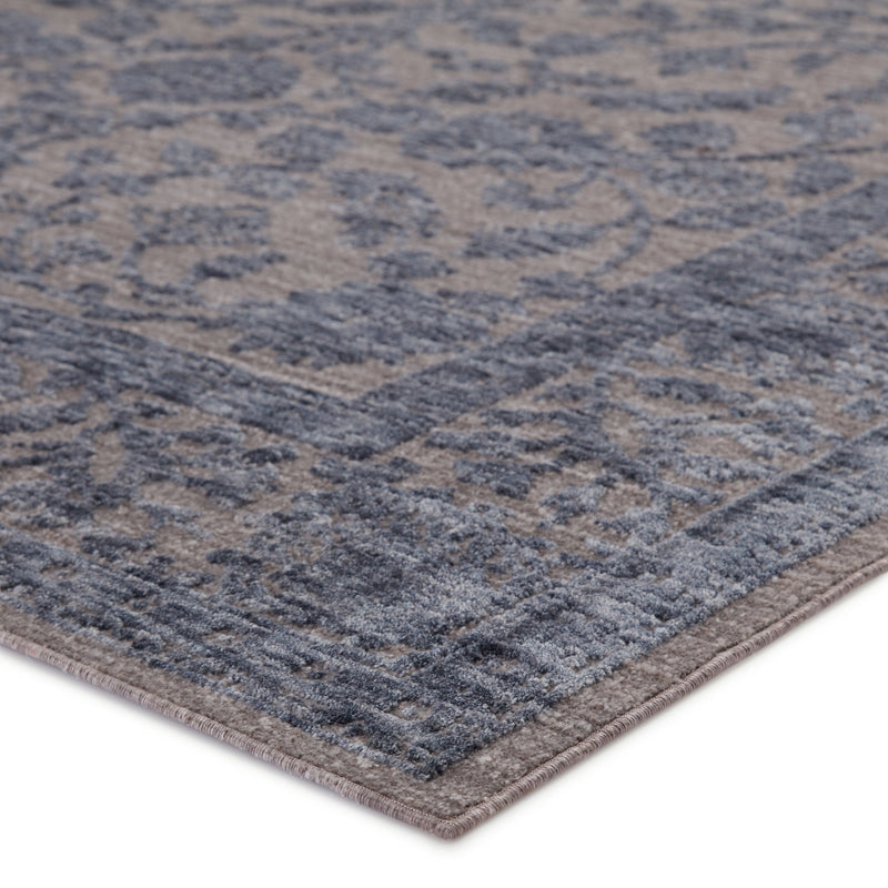 Indio Oriental Rug in Blue & Gray