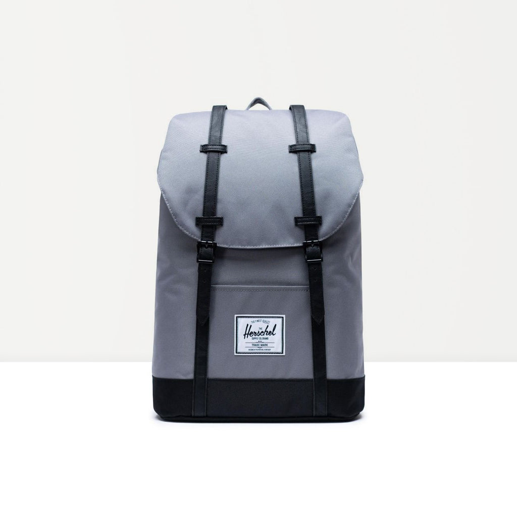 Retreat Backpack in Grey & Black