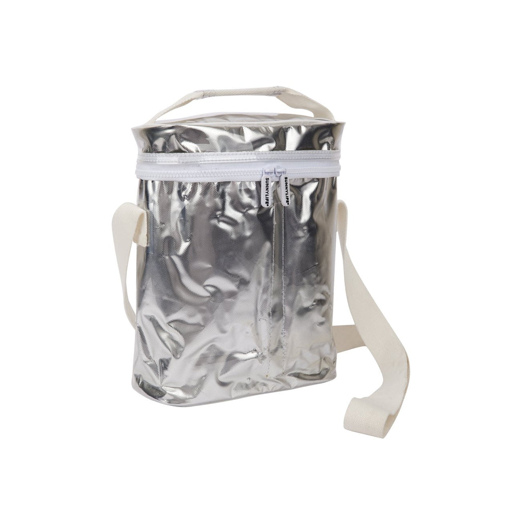 Cooler Drinks Bag in Silver