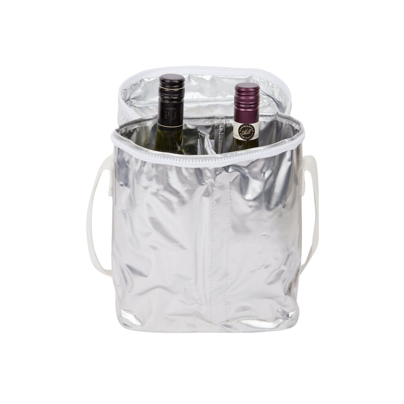 Cooler Drinks Bag in Silver