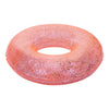 Pool Ring in Neon Coral Glitter