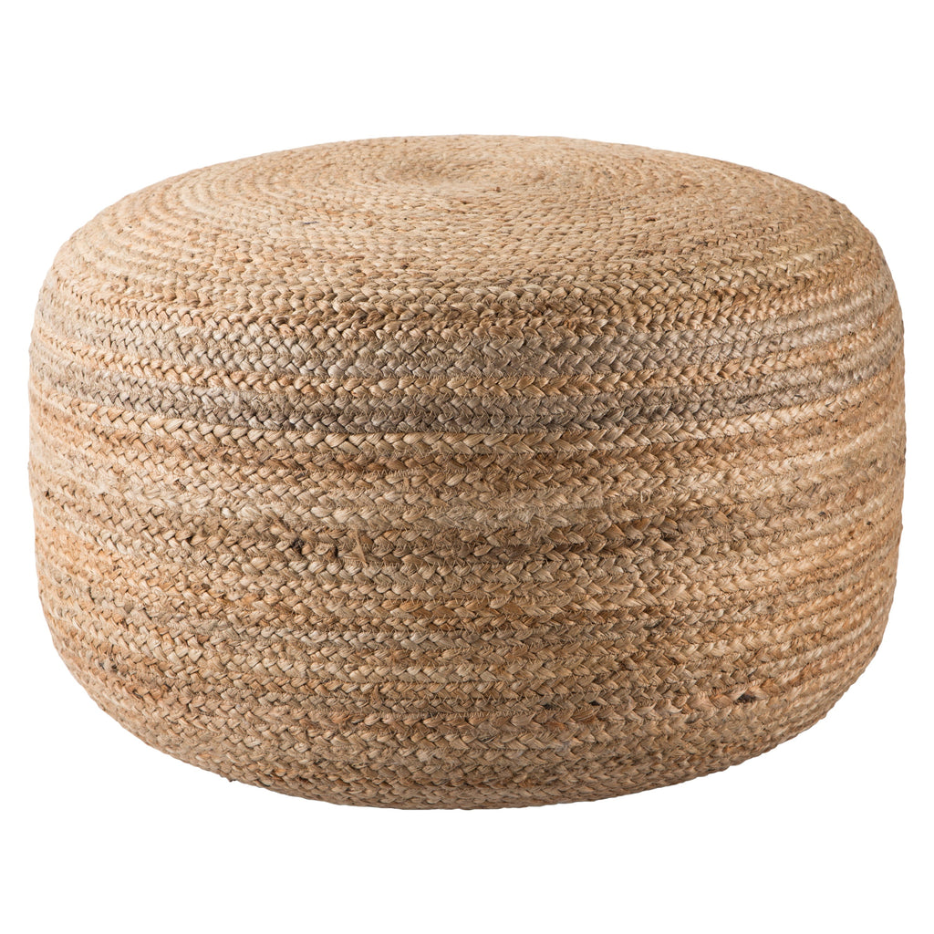 Saba Mesa Natural Pouf 1