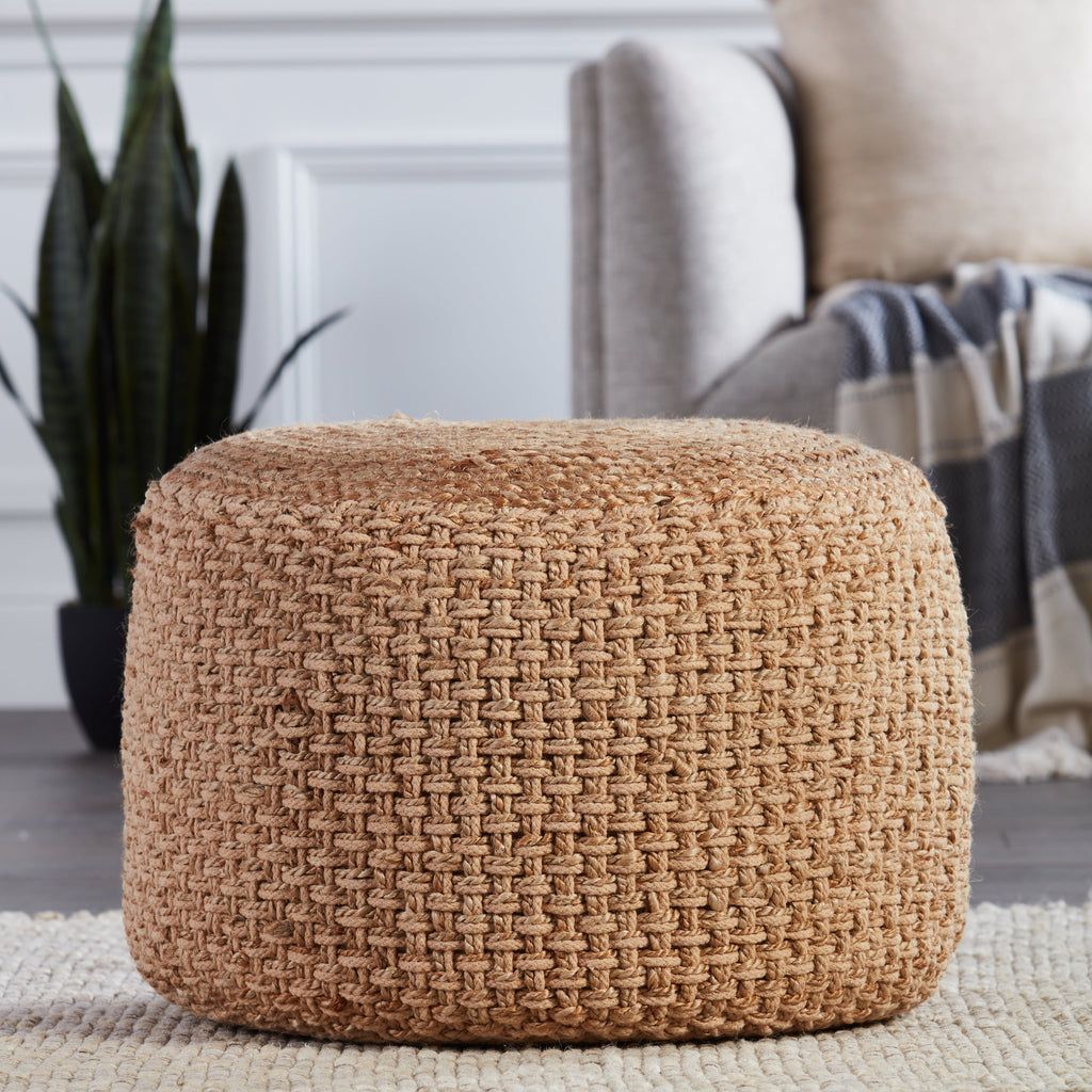 Kealani Trellis Pouf by Jaipur Living