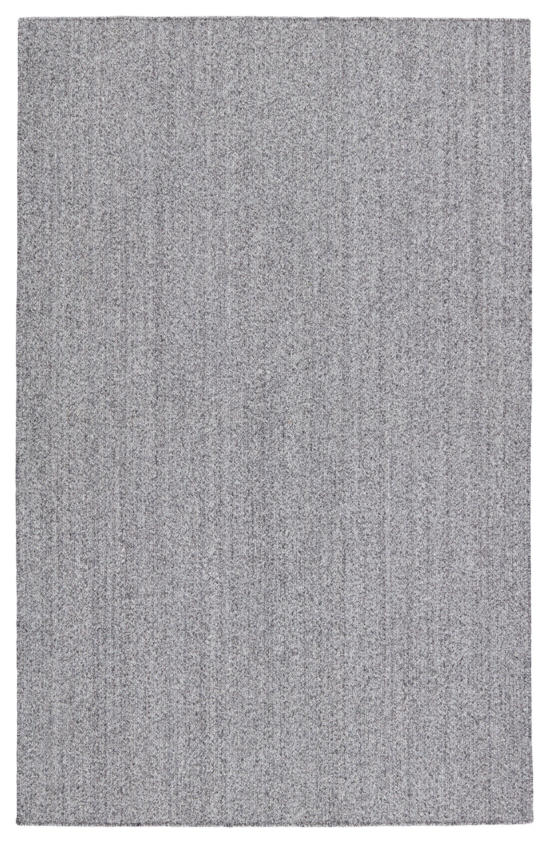 Maracay Indoor/Outdoor Solid Black & White Rug