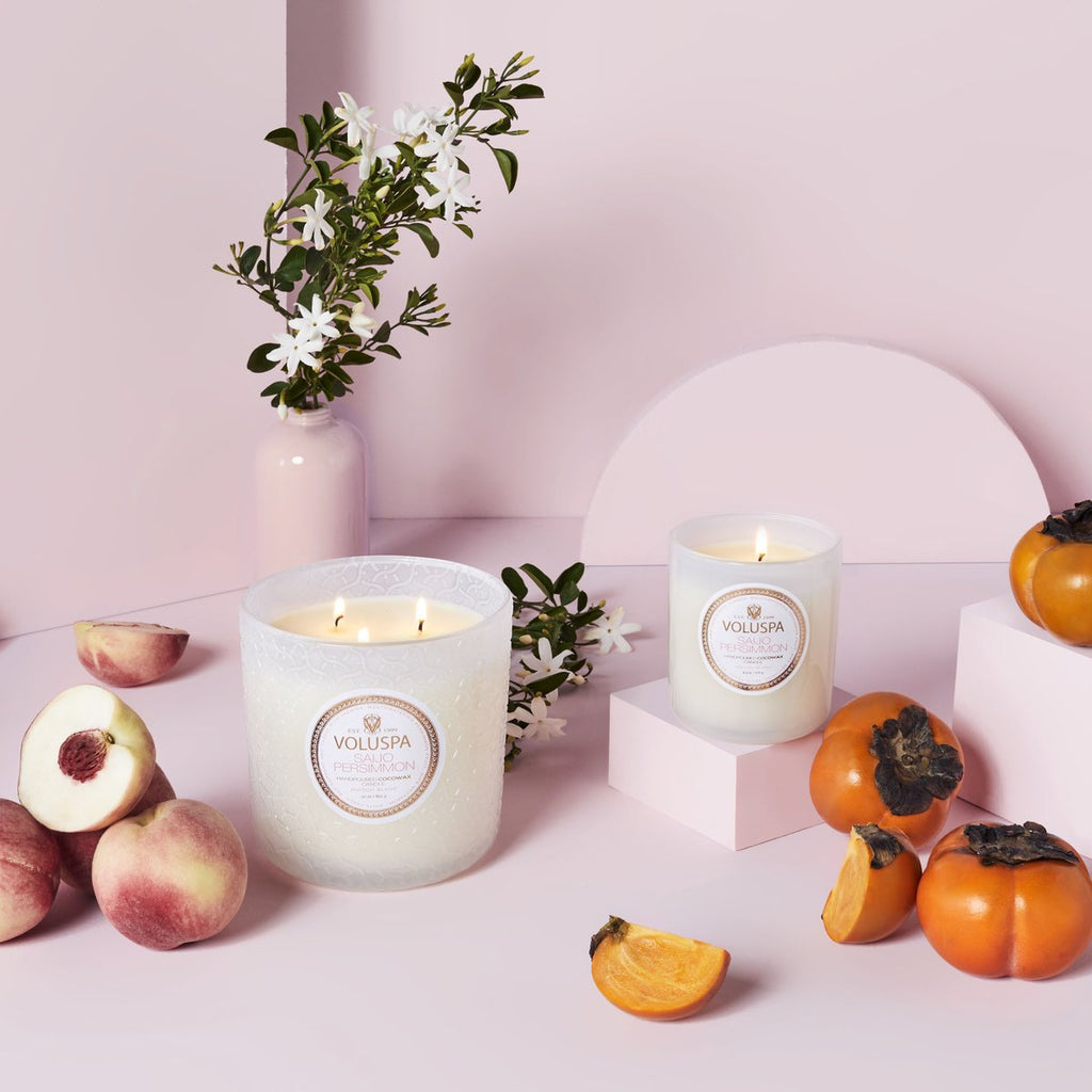 Saijo Persimmon Luxe Candle