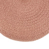 Saba Solar Santa Rosa Indoor/Outdoor Blush Pouf 2