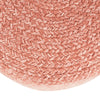 Saba Solar Grayton Indoor/Outdoor Heather Pink Pouf 2