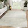 Ozog Geometric Rug in Foggy Dew & Mineral Gray design by Jaipur Living