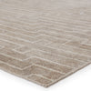 Alloy Handmade Striped Light Taupe & White Rug by Jaipur Living