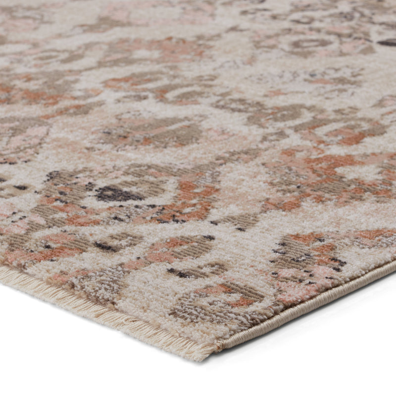 Sanaa Asani Tan & Light Pink Rug by Nikki Chu 2