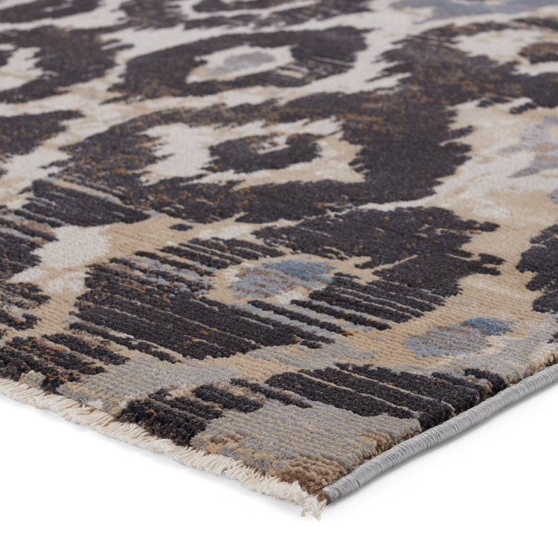 Sanaa Livio Black & Tan Rug by Nikki Chu 2