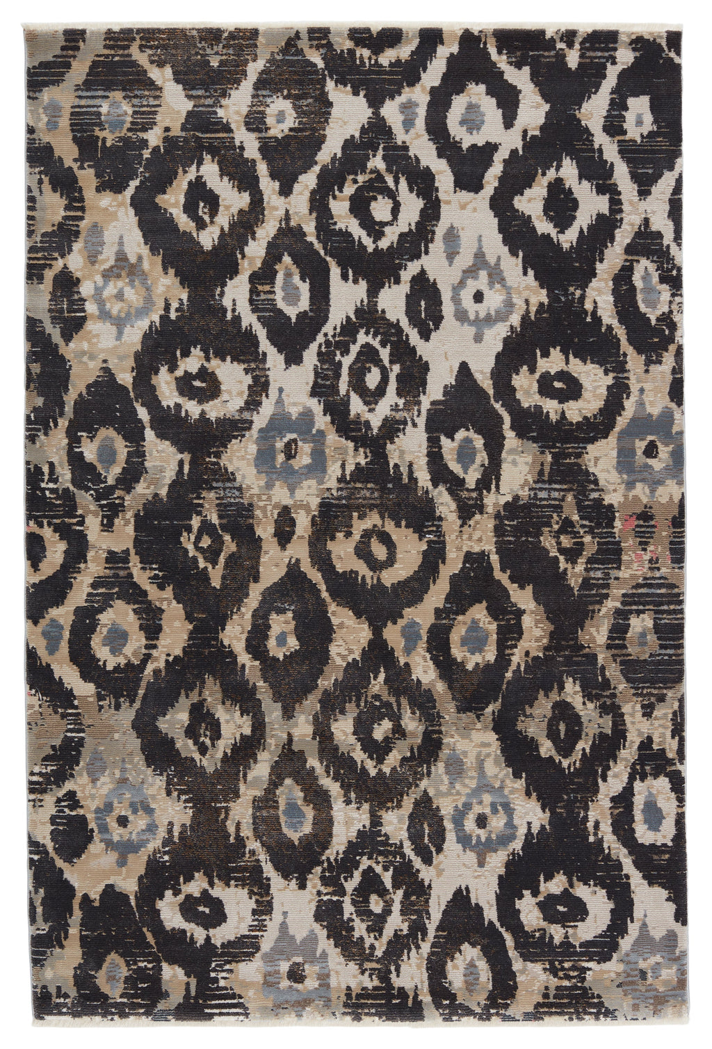 Sanaa Livio Black & Tan Rug by Nikki Chu 1