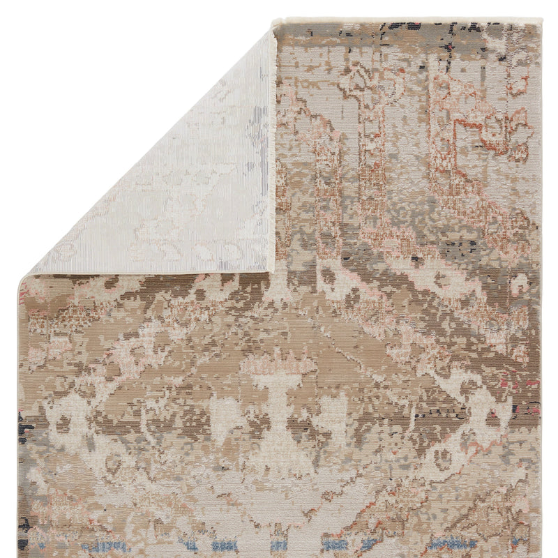 Sanaa Yarden Tan & Gray Rug by Nikki Chu 3