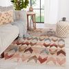 Sanaa Zevi Pink & Beige Rug by Nikki Chu 5