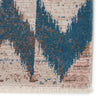 Sanaa Zevi Blue & Beige Rug by Nikki Chu 4