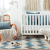 Sanaa Zevi Blue & Beige Rug by Nikki Chu 8