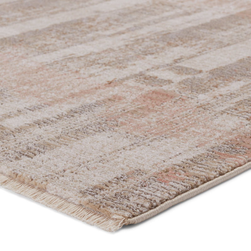 Sanaa Jina Taupe & Light Pink Rug by Nikki Chu 2