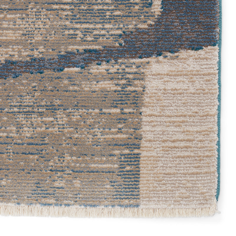 Sanaa Lehana Blue & Gray Rug by Nikki Chu 4