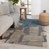 Sanaa Lehana Blue & Gray Rug by Nikki Chu 5