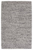 Scandinavia Dula Braiden Handwoven Gray & Ivory Rug 1