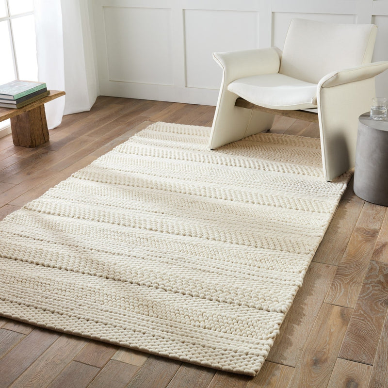 Scandinavia Dula Handwoven Lagom Ivory Rug 5