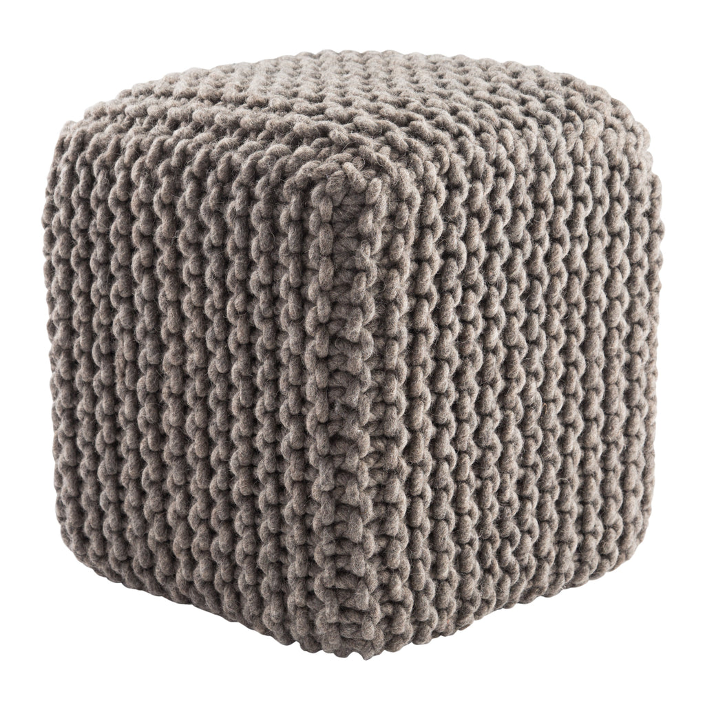 Scandinavia Pouf Nata Gray Pouf 1