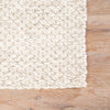 Karlstadt Solid Rug in Whisper White & Simply Taupe design by Jaipur Living