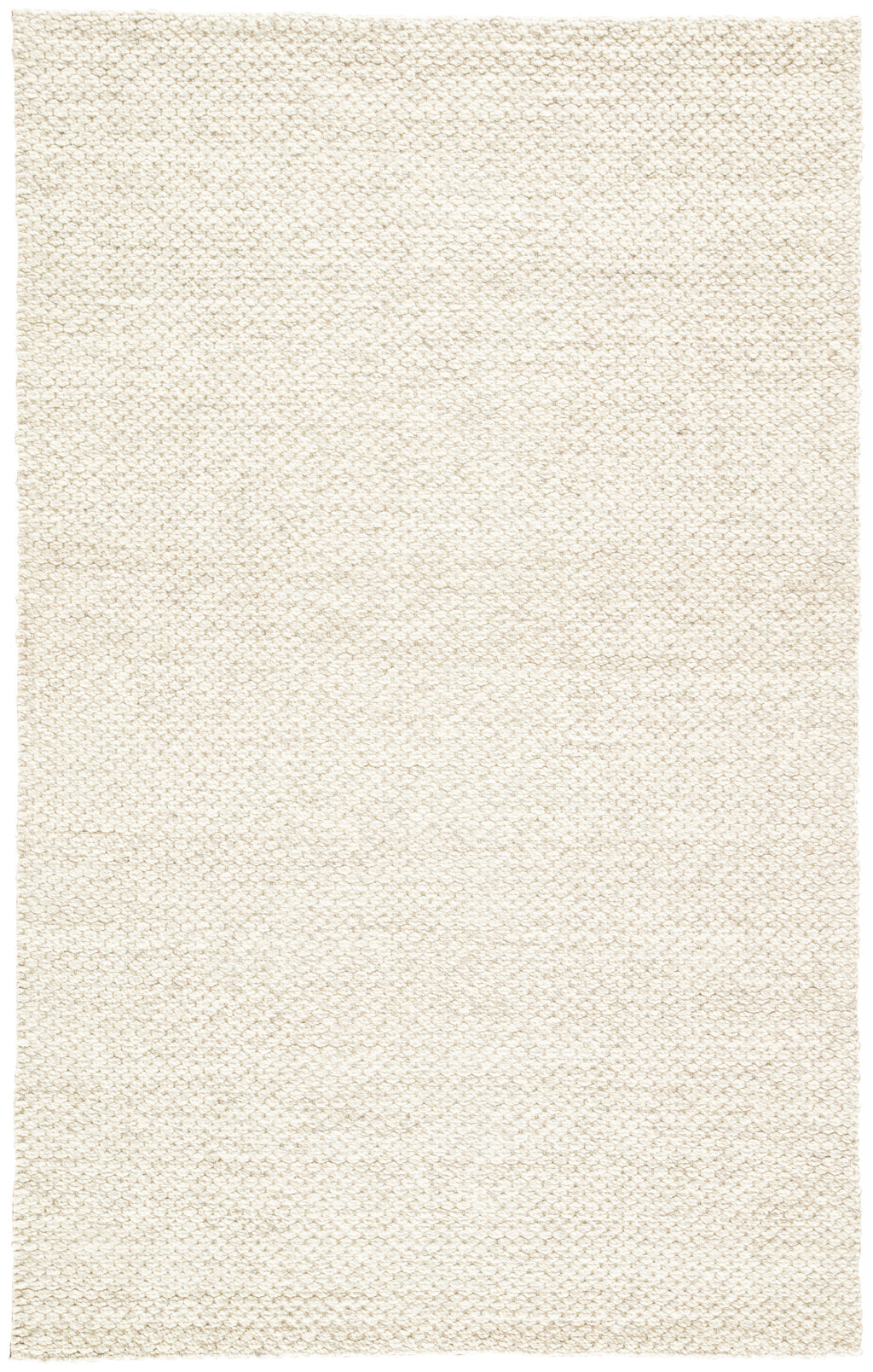 Karlstadt Solid Rug in Whisper White & Simply Taupe design by Jaipur Living