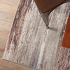 Seismic Oberon Light Gray & Brown Rug 9