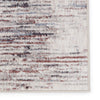 Seismic Wystan Gray & Burgundy Rug 4