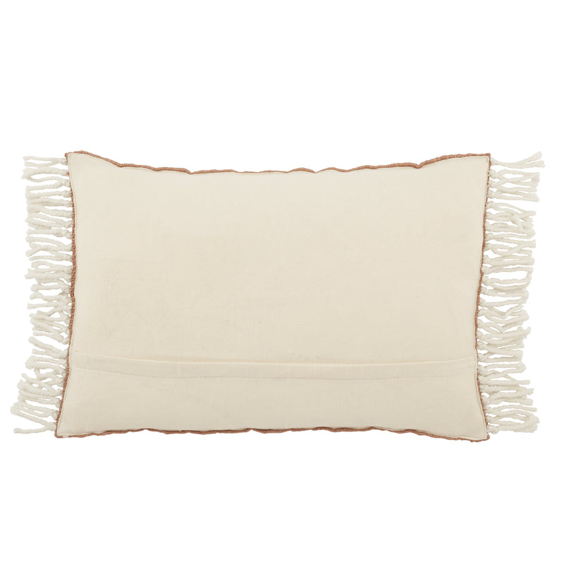 Settia Odessa Indoor/Outdoor Mauve & Ivory Pillow 2