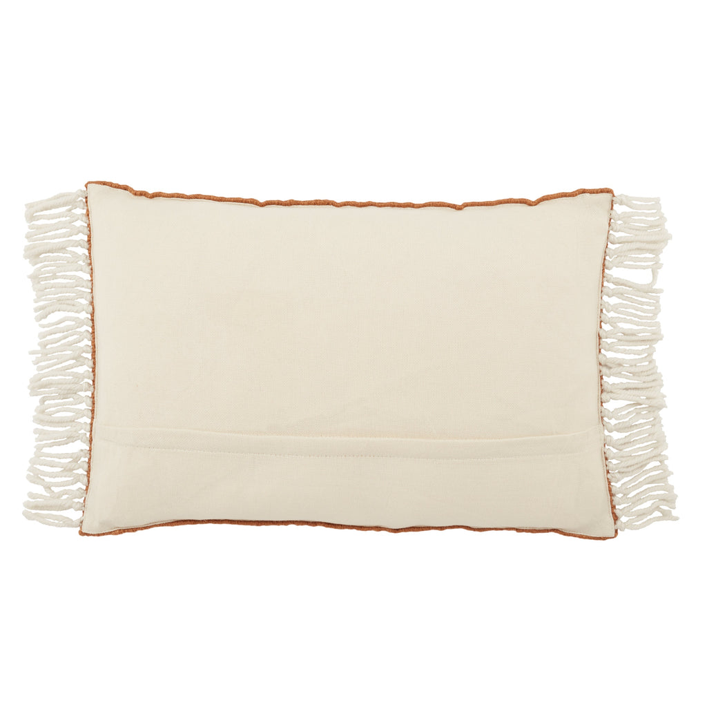 Settia Odessa Indoor/Outdoor Terracotta & Ivory Pillow 2