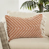 Settia Odessa Indoor/Outdoor Terracotta & Ivory Pillow 4