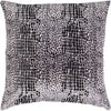 Safari SFR-001 Woven Pillow in Black by Surya