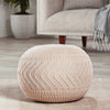 Sitka Lucille Light Blush Pouf 3