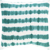 Suji SJI-003 Woven Pillow in Teal & White by Surya