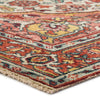 Tavola Hand-Knotted Medallion Pink & Multicolor Area Rug