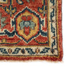 Willa Hand-Knotted Medallion Red & Multicolor Area Rug