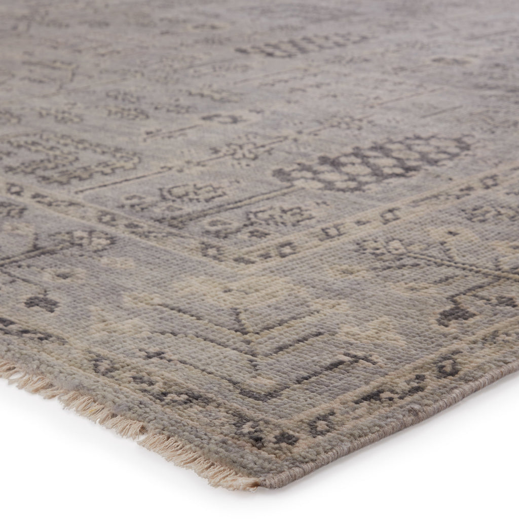 Ginerva Hand-Knotted Oriental Grey Rug by Jaipur Living