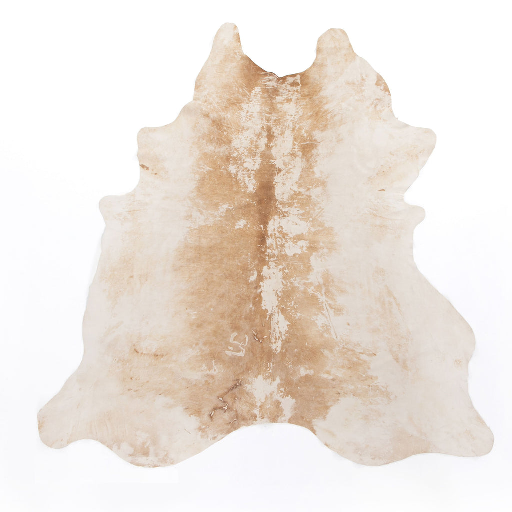 Harland Modern Natural Brown Cowhide Rug