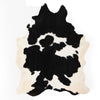 Cardin Black & White Cowhide Rug