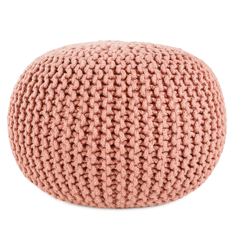 Spectrum Rays Asilah Indoor/Outdoor Blush Pouf 1