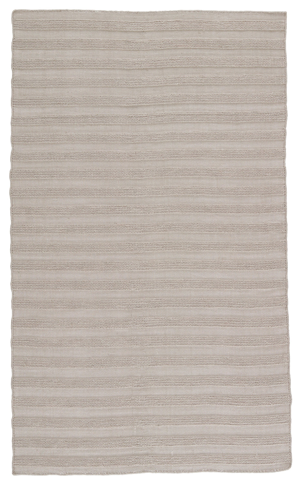 Miradero Indoor/Outdoor Striped Light Grey Rug