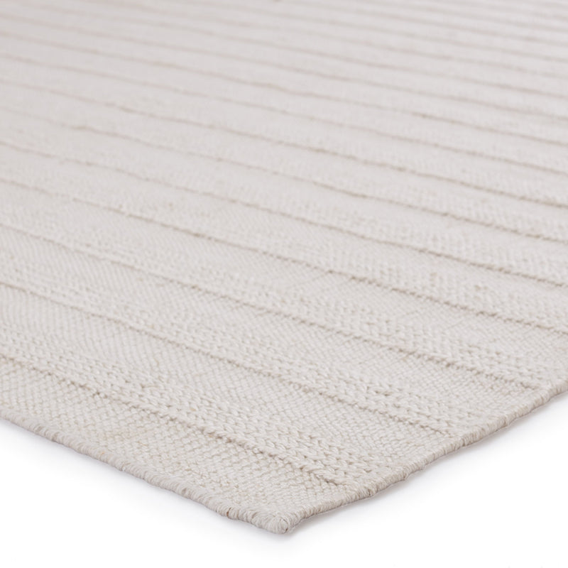 Miradero Indoor/Outdoor Striped Ivory Rug