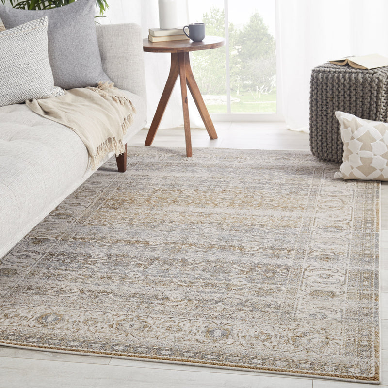 Ilias Oriental Gray & Tan Rug by Jaipur Living