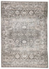 Valente Oriental Gray & White Rug by Jaipur Living